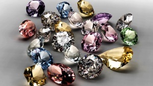 Diamonds come in many colors. Thought these looked lovely for Easter.